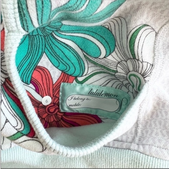Lululemon Floral Scuba Hoodie - Picture 7 of 9